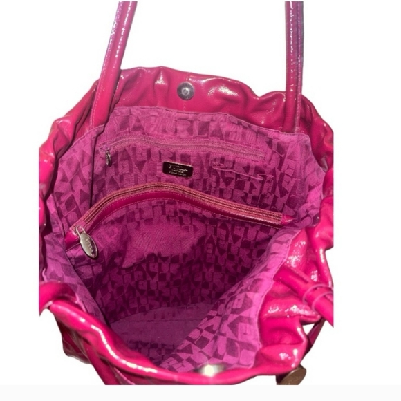 FURLA Patent Leather Hobo EUC - Picture 6 of 14